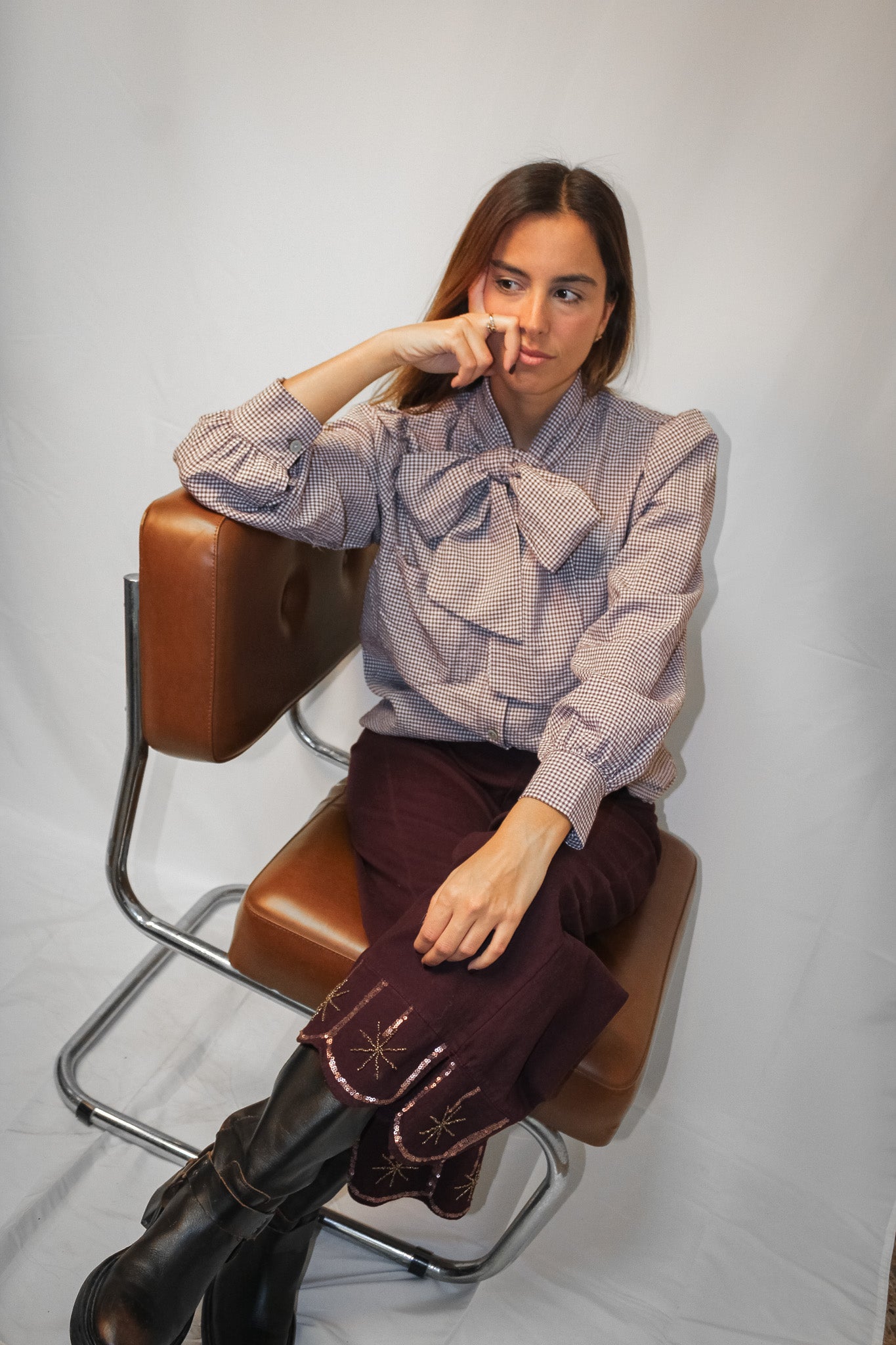 Pantalones Lío Burdeos
