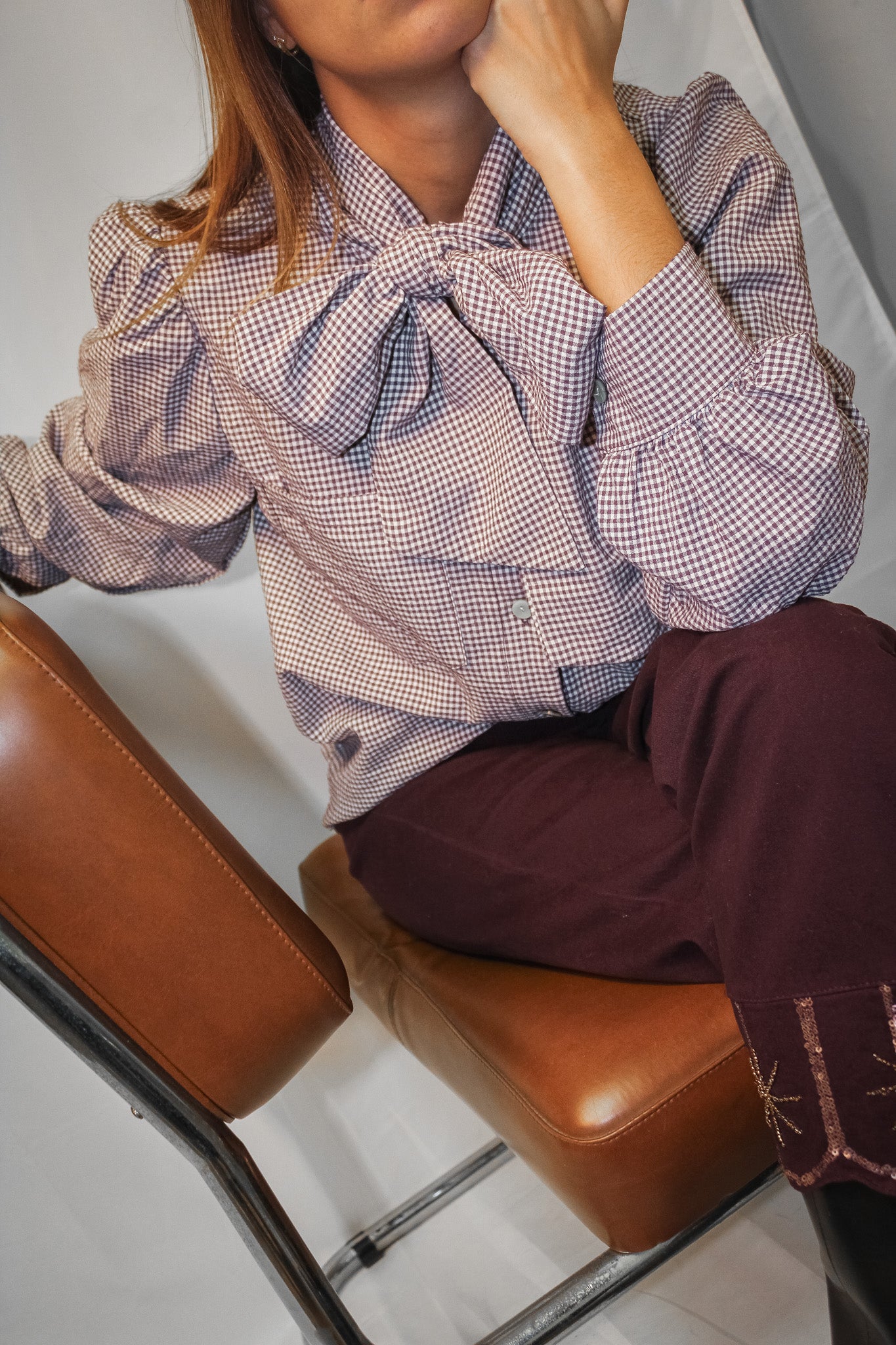 Blusa Lazo Vichy