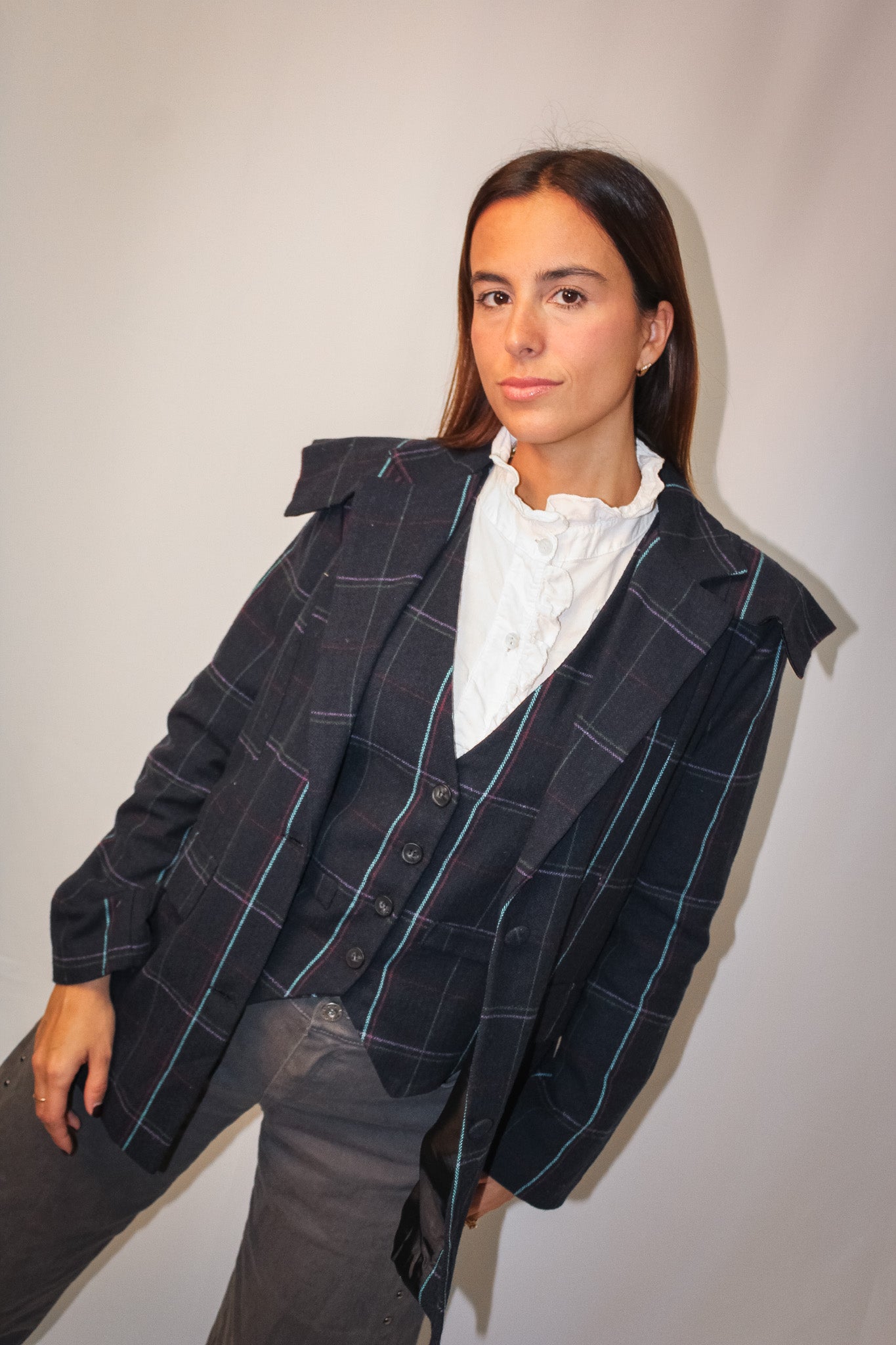 Chaqueta María Azul