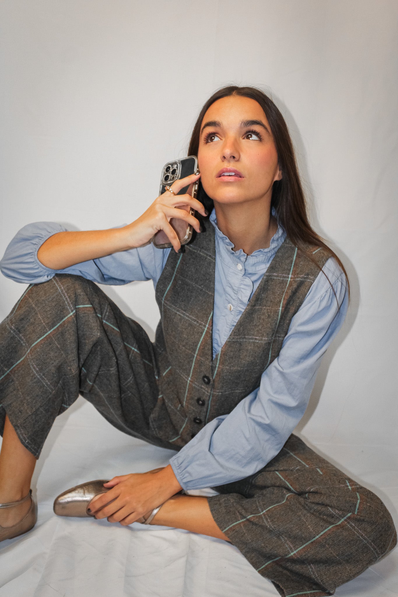 Pantalones Beatriz Topo